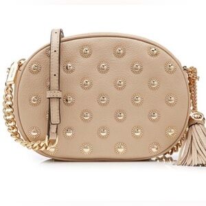 MICHAEL KORS Ginny studded messenger bag